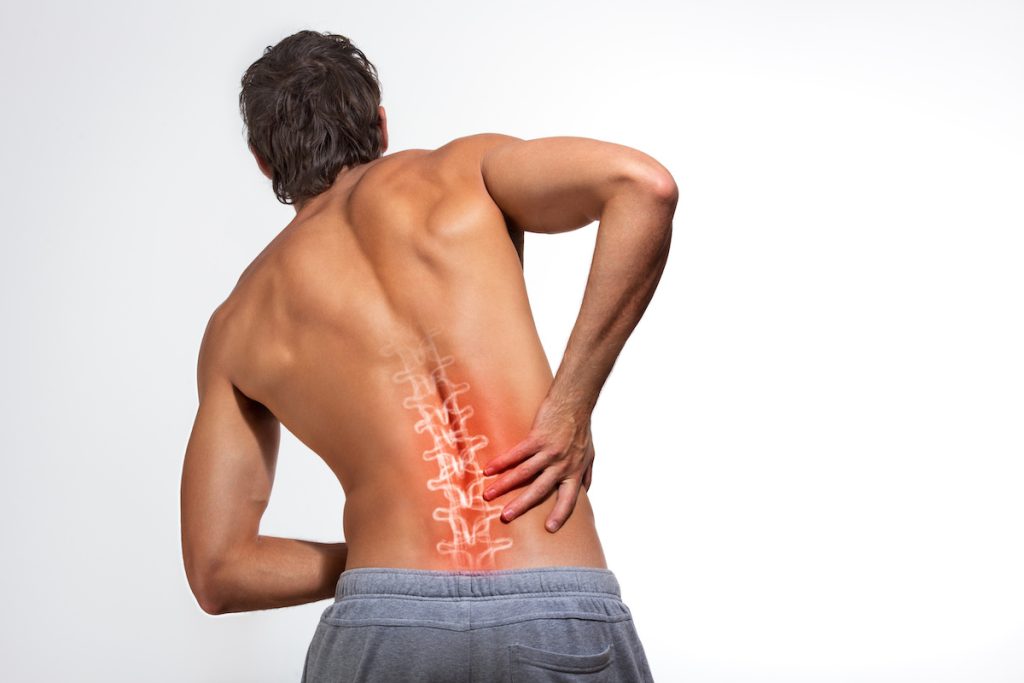 What area of your back is most susceptible to pain?