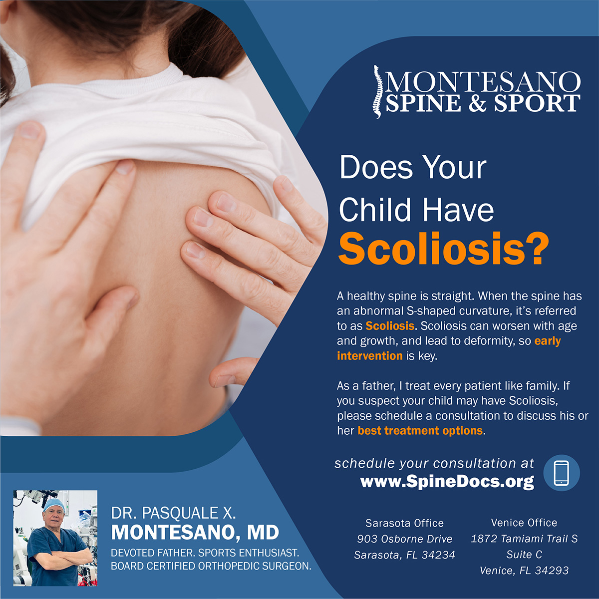 Read more about the article Does Your Child Have Scoliosis?