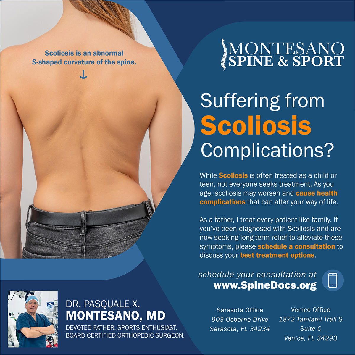 Read more about the article Suffering from Scoliosis Complications?