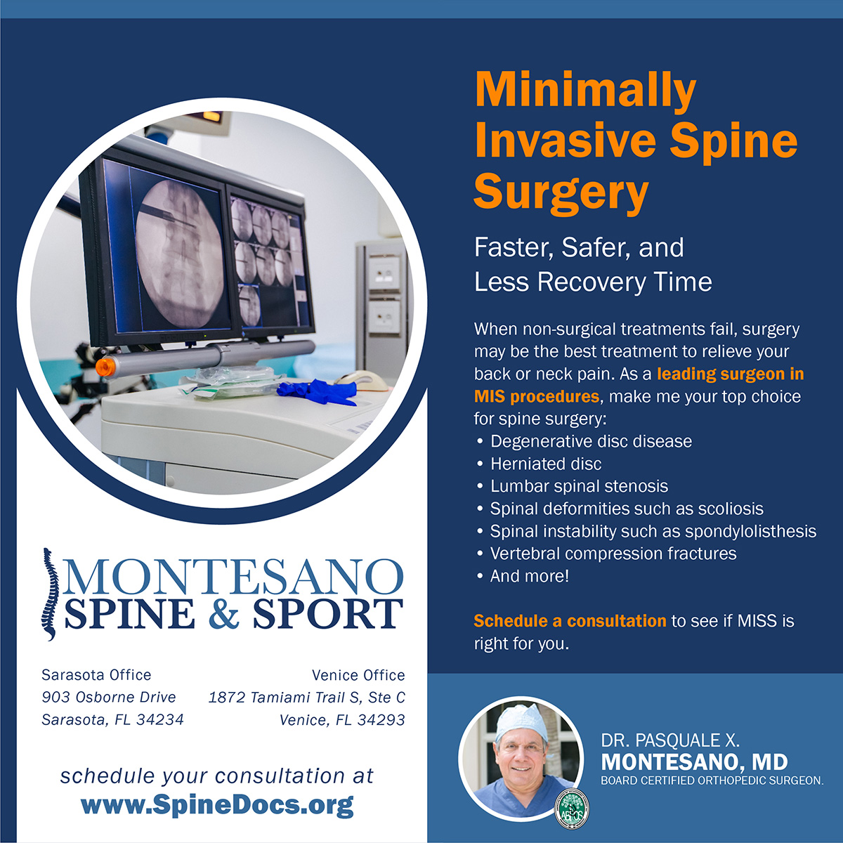 Read more about the article Minimally Invasive Spine Procedures