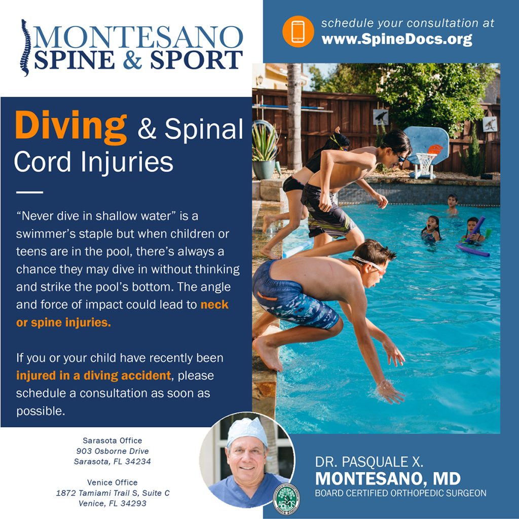 Diving and Spinal Cord Injuries