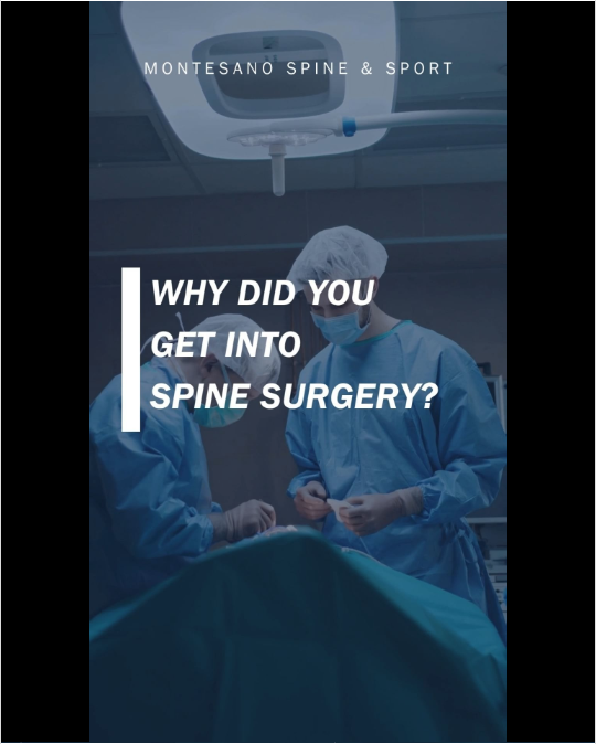 Read more about the article How Did Dr Pasquale X Montesano Get Interested in Spine Surgery (Part 2/3)