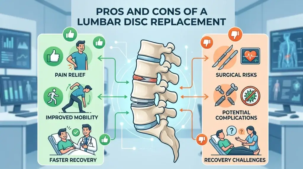 Pros and Cons of a Lumbar Disc Replacement