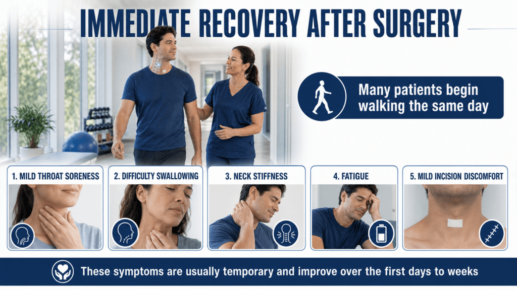 Immediate Recovery After Surgery
