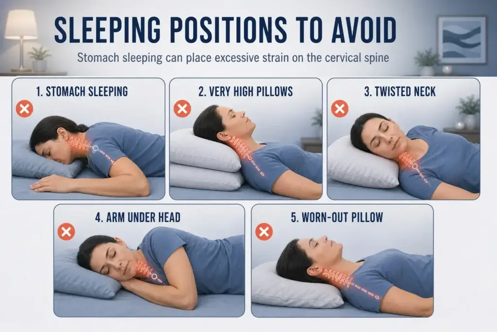 Sleeping Positions to Avoid