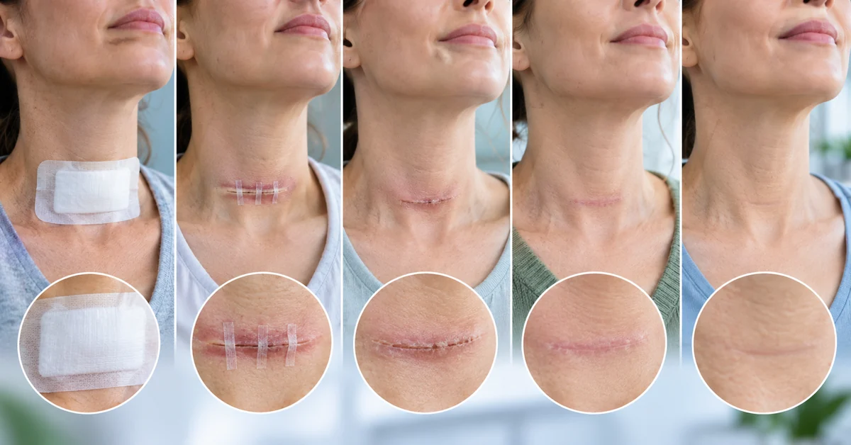 Non-graphic progression of cervical fusion scar healing