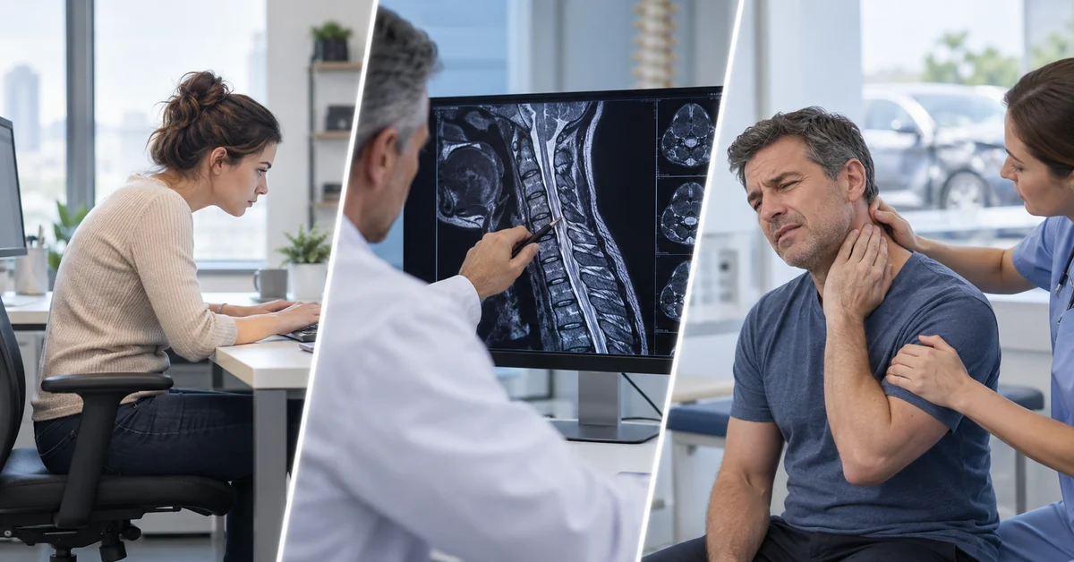 Poor posture disc degeneration and whiplash as neck-related dizziness factors