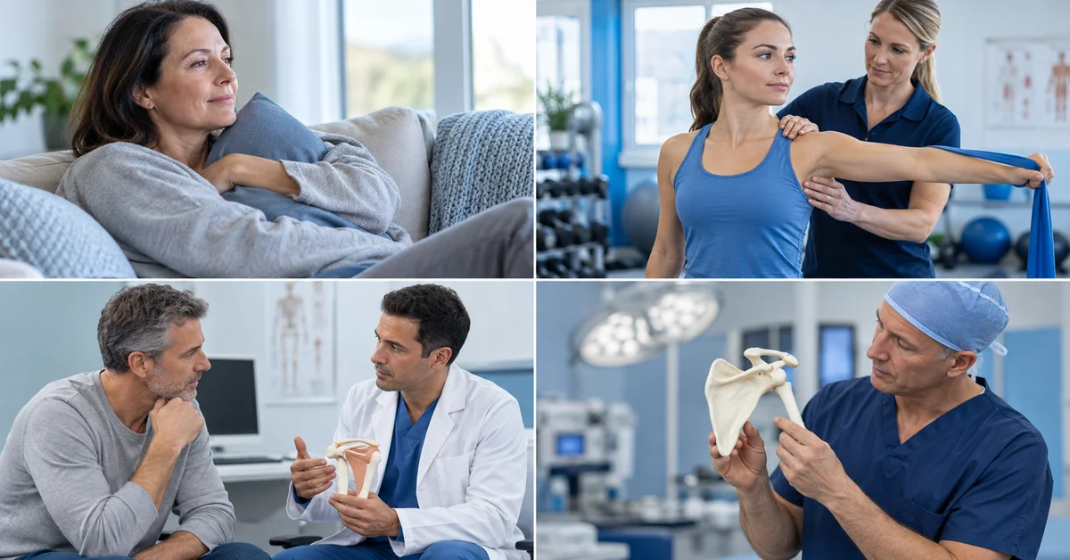 Physical therapy and clinical treatment options for scapular conditions
