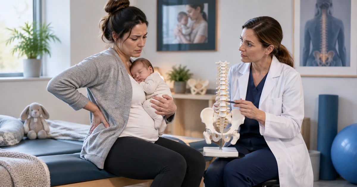 Postpartum spinal pain after delivery — Female Postpartum Spinal Pain, Endometriosis, and Back Pain