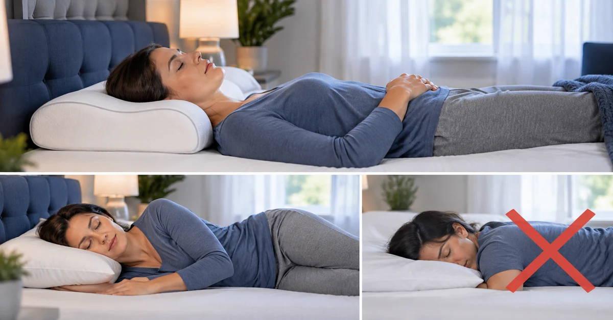 Best Sleep Positions for Cervical Neck Pain — How to sleep with cervical neck pain