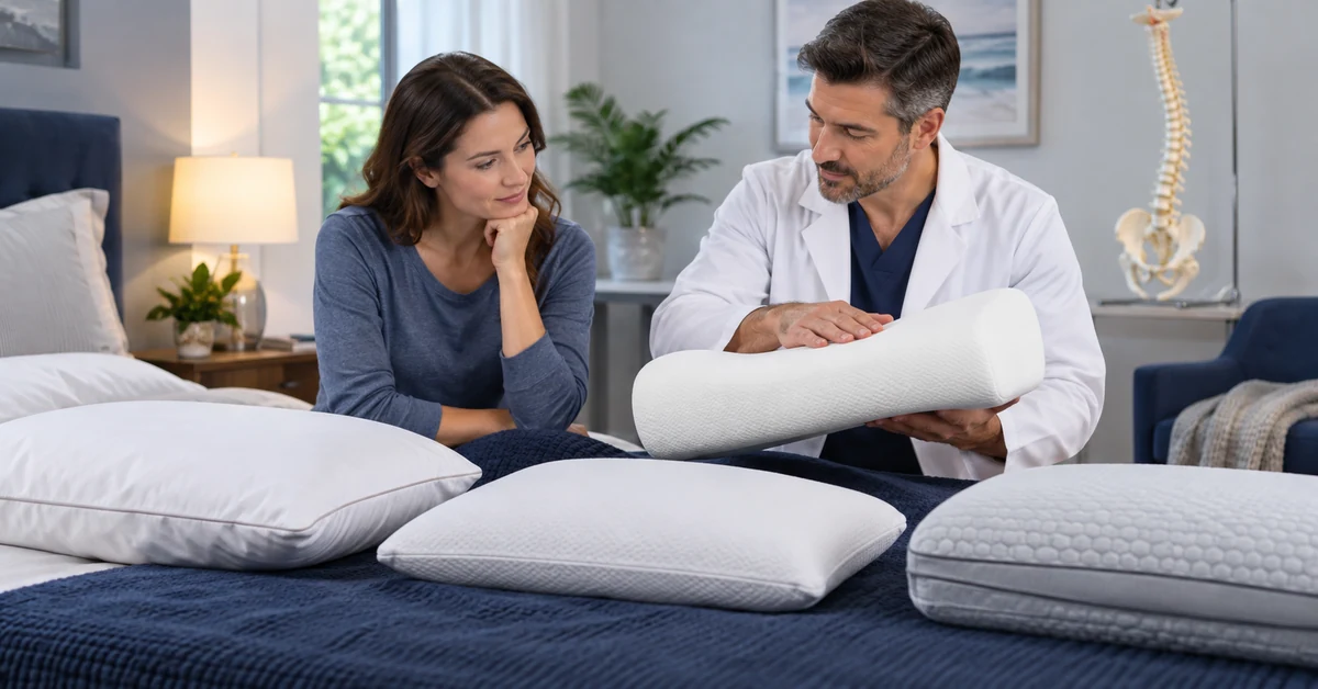 Top pillow features to look for: — How to sleep with cervical neck pain