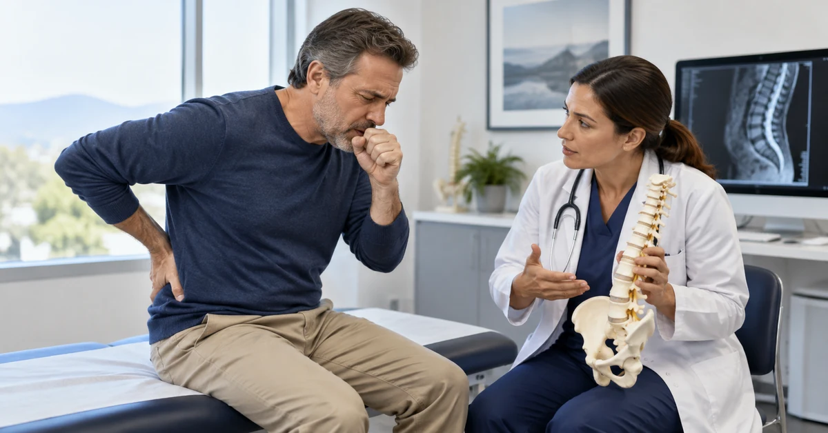 When to See a Specialist — Lower back pain when coughing