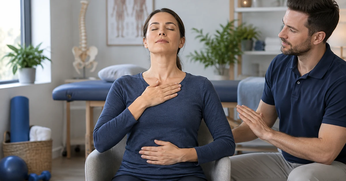 Breathing and Relaxation — Neck pain trigger points exercises
