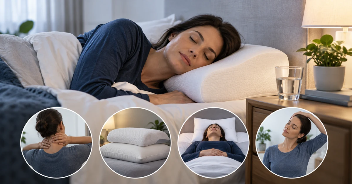 Tips for reducing neck pain while sleeping — What Is the Best Pillow for Neck Pain?