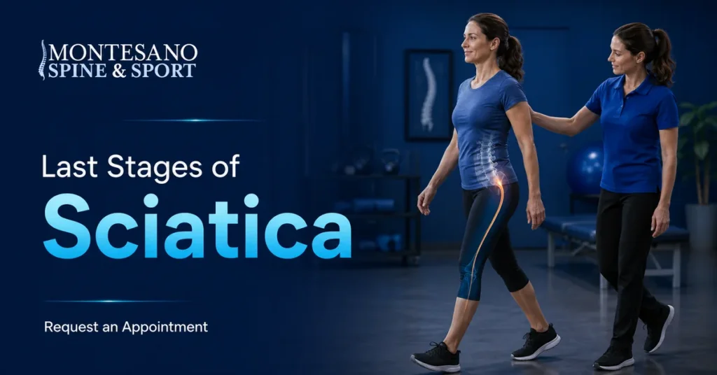 Last stages of sciatica recovery and warning signs